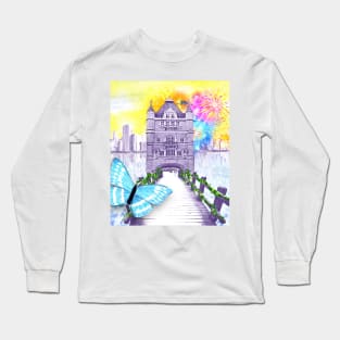 London Bridge Tower Long Sleeve T-Shirt